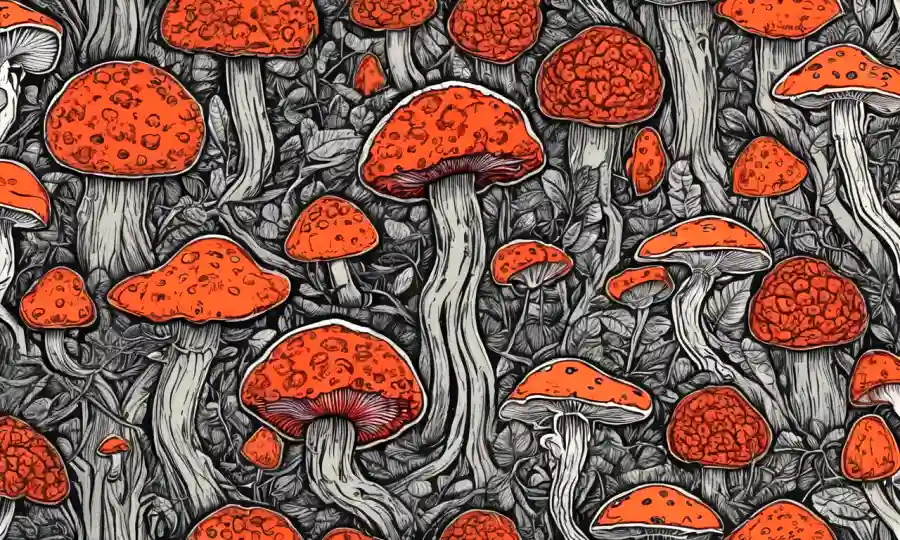 El escáner cerebral ilustra las conexiones neuronales entre los hongos y la creatividad humana.