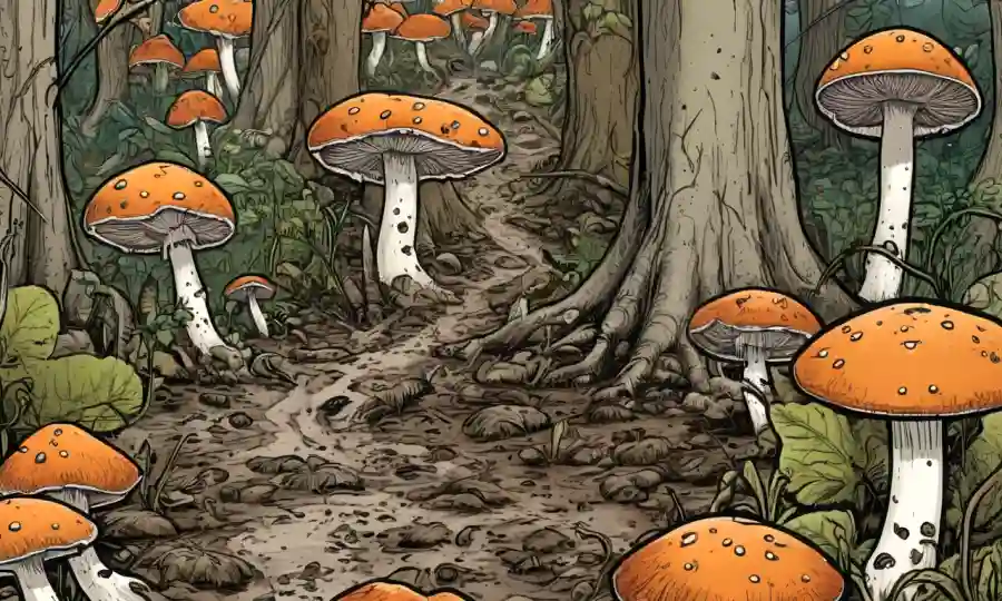 Mycoremediation: Fungi derribando materia orgánica en medio de los ecosistemas del suelo.