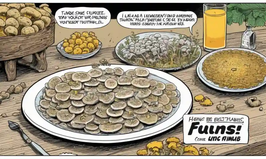 Fungi en un plato