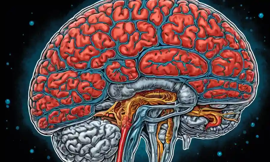 Una ilustración del escaneo cerebral destacando escleroi y su función.