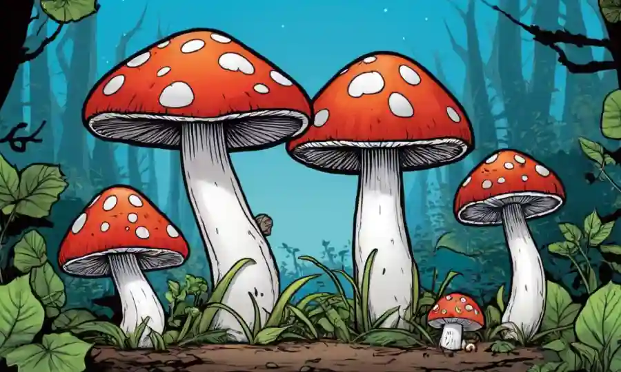 Un par de hongos