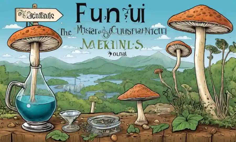 La portada de una revista científica, con ilustraciones de hongos y gráficos de investigación.