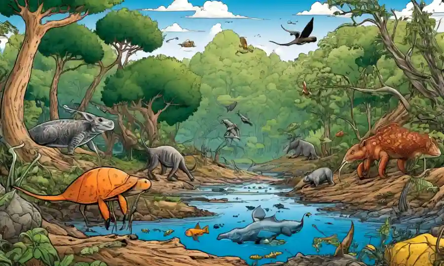 Creo que se refería a efectos de simbiosis en el ecosistema y su impacto esencial. Aquí una breve descripción: Un conjunto diverso de especies interconectadas en un ecosistema.