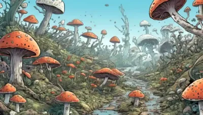 Ecosistemas fúngicos contaminados con residuos plásticos