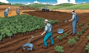 Los agricultores monitorean la calidad del suelo