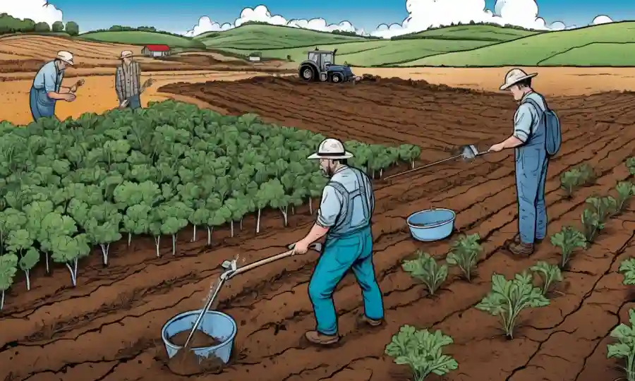 Los agricultores monitorean la calidad del suelo
