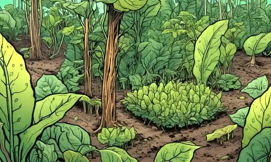 Microorganismos que prosperan dentro de tallos de plantas