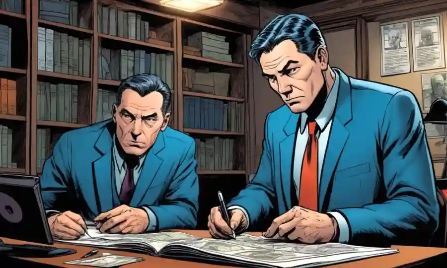 Detectives o investigadores que estudian técnicas de identificación de pruebas.