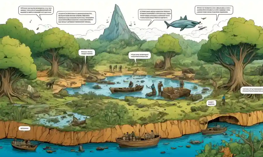 Los diagramas de concepto ecológicos muestran la importancia de una comunicación efectiva en los ecosistemas.
