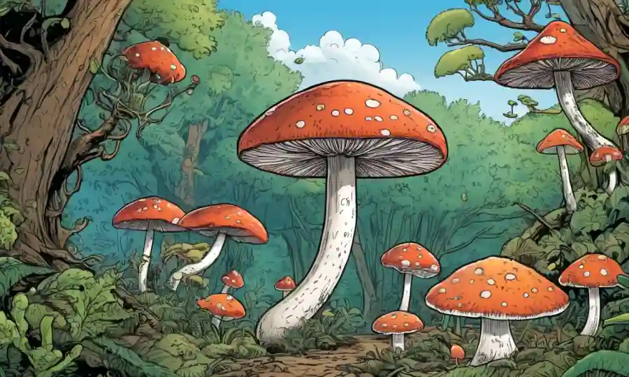 Especies de hongos en diversos ambientes con relevancia ecológica.