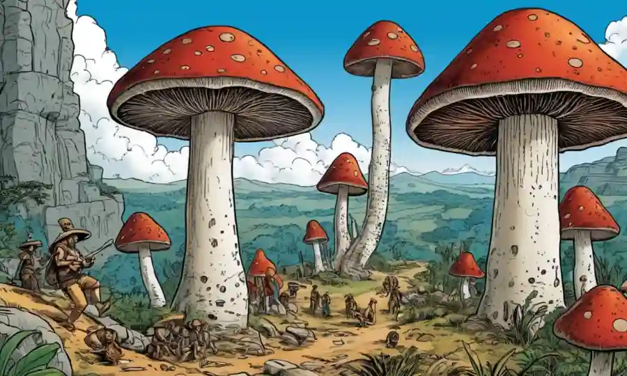 Antiguas civilizaciones usan hongos representados a través de artefactos históricos e ilustraciones.