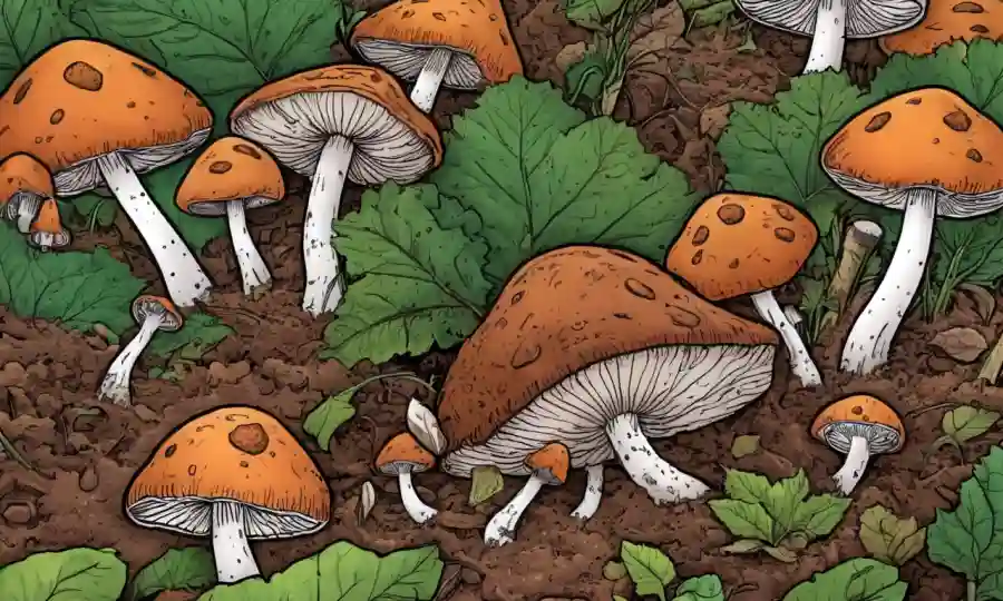 Cerrar los hongos transformando los residuos de cocina en un compost rico en nutrientes.