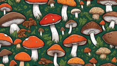 Disparos cercanos de varios tipos de hongos utilizados en la industria alimentaria.