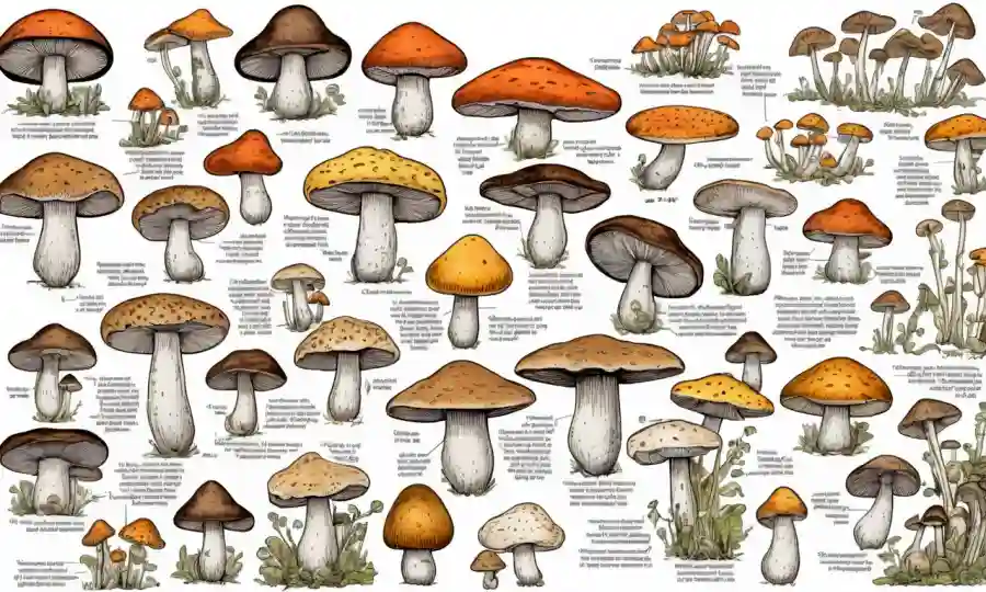 Un análisis gráfico sobre el futuro de los hongos como fuente de alimentos, destacando la demografía de la edad.