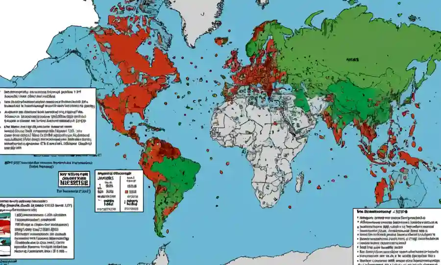 Un gráfico epidemiológico que muestra datos sobre enfermedades transmitidas por alimentos en medio de preocupaciones económicas y sanitarias internacionales.