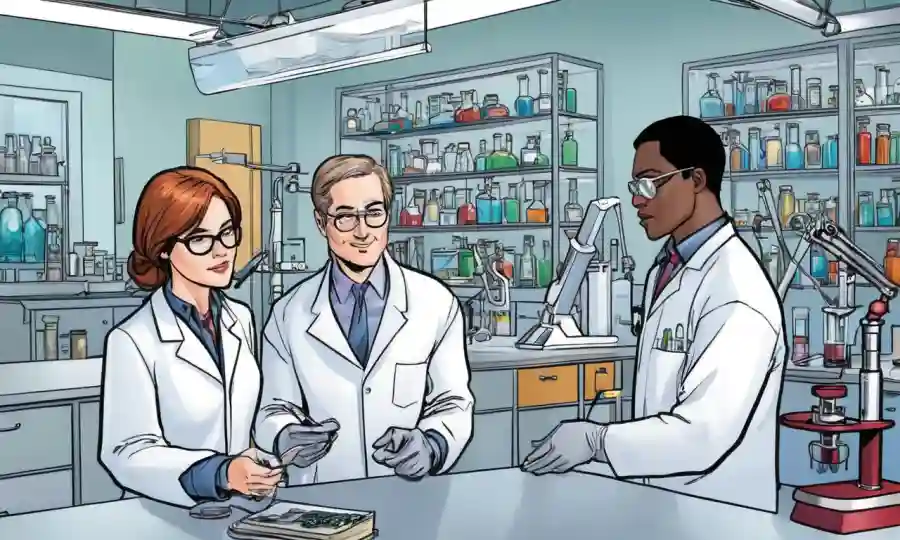 Investigadores que realizan estudios cualitativos en entornos de laboratorio.