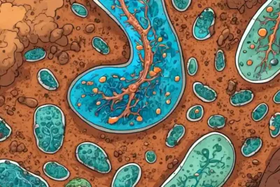 Microorganismos en la descomposición de materia orgánica