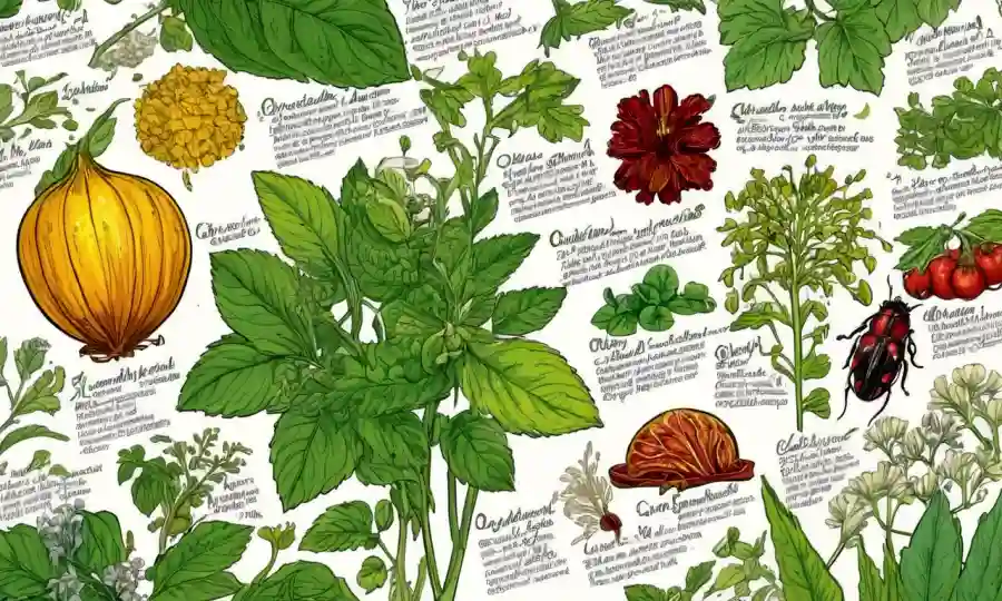 Un texto científico con ilustraciones botánicas sobre conceptos de clasificación.