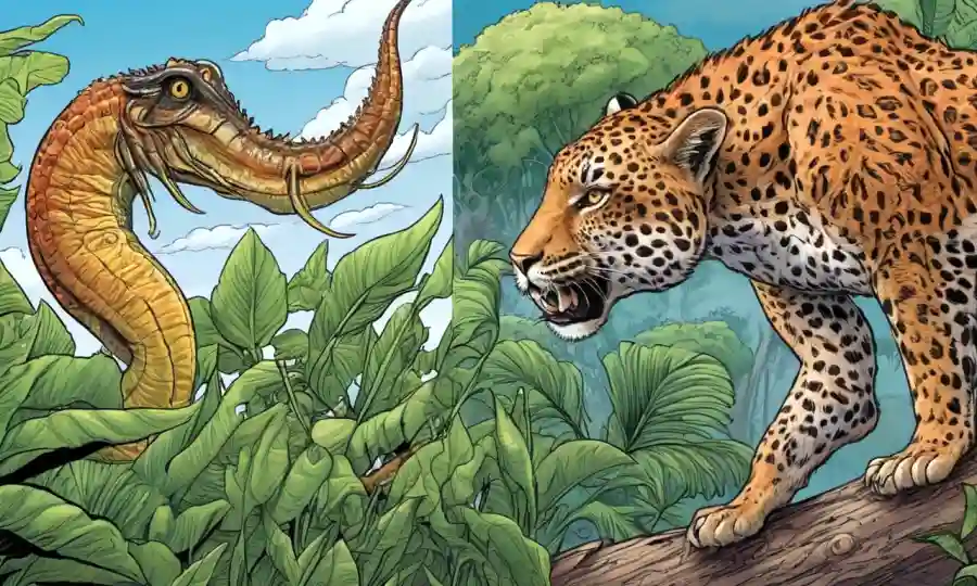Una ilustración que compara las características morfológicas únicas de especies similares.