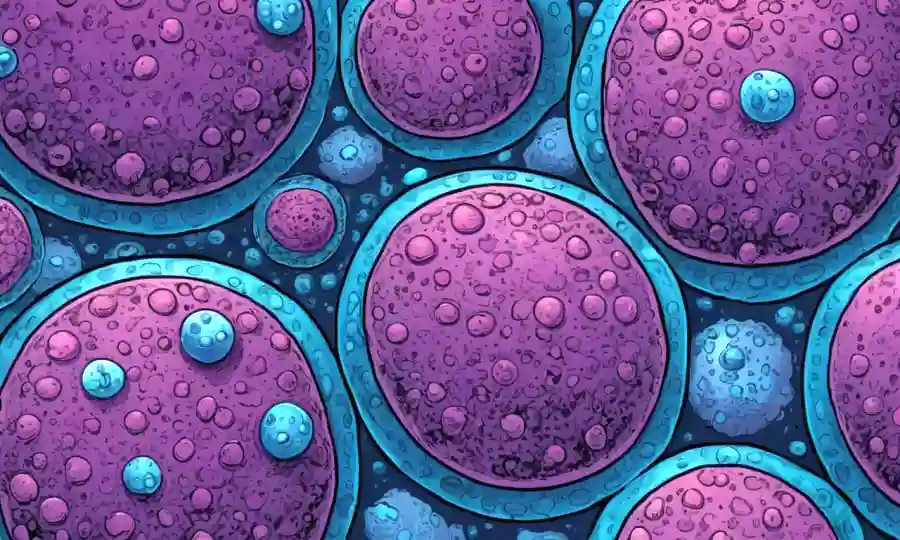 Un microscopio que muestra diferencias celulares entre las esporas sexuales y asexuales.