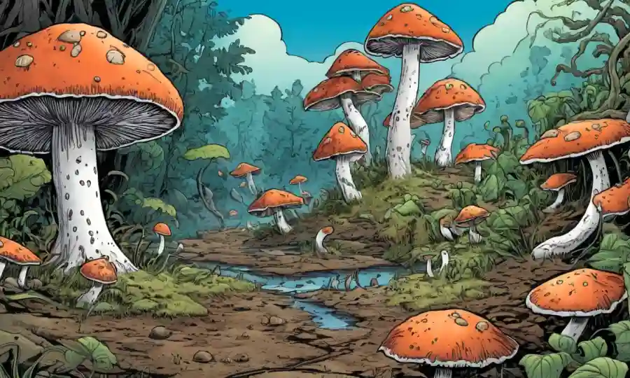 Fungi descompone la materia orgánica en diversos ambientes ecológicos.