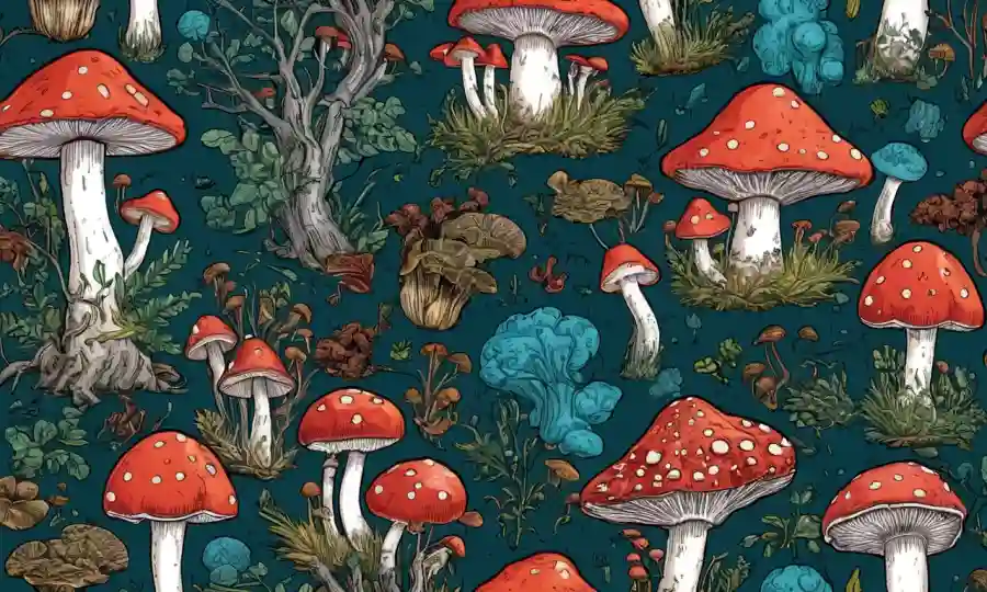 Diversas setas creciendo en medio de ilustraciones de estructuras cerebrales.