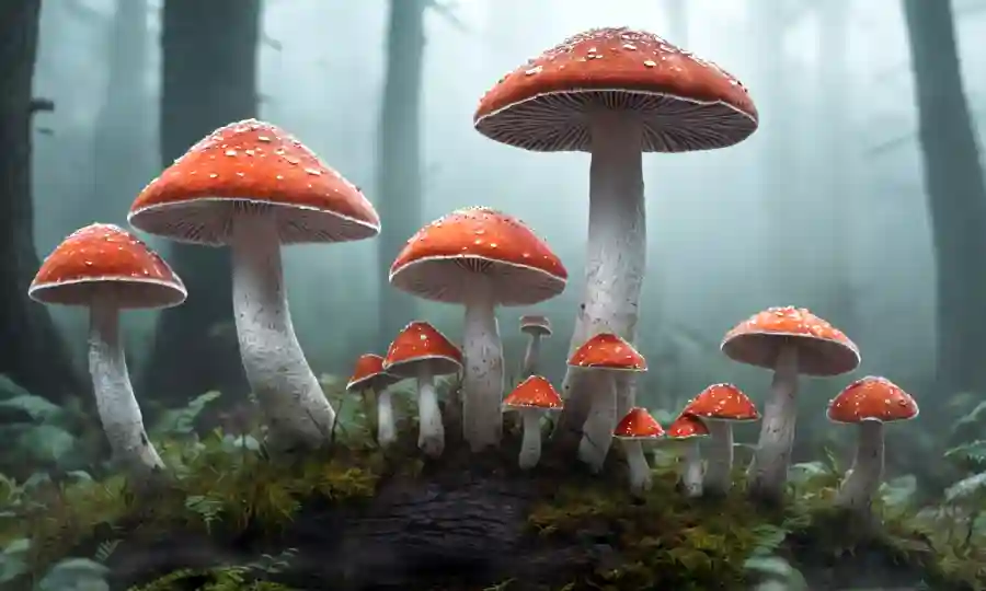 Setas rodeadas de niebla sutil, representando el crecimiento interior y el descubrimiento.