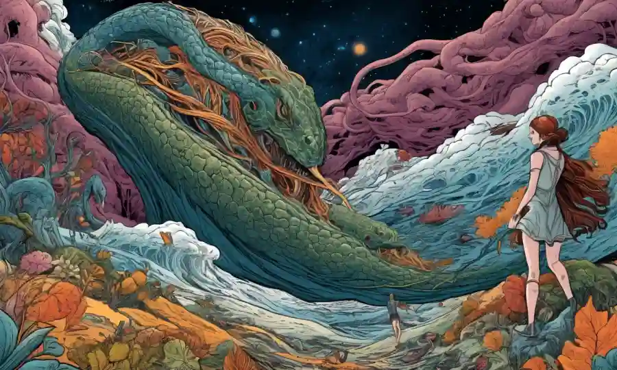 Los hilos narrativos interconectados tejen juntos para explorar la simbiosis en la literatura, analizando novelas prominentes.
