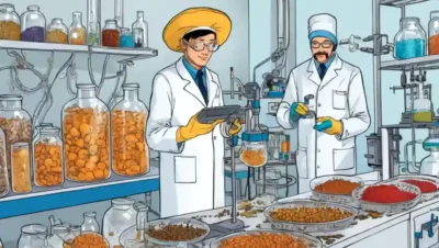 Cultivos y equipos de hongos para la producción de bioproductos en un entorno de laboratorio.