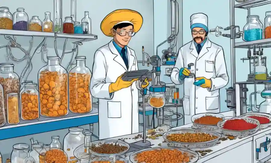 Cultivos y equipos de hongos para la producción de bioproductos en un entorno de laboratorio.